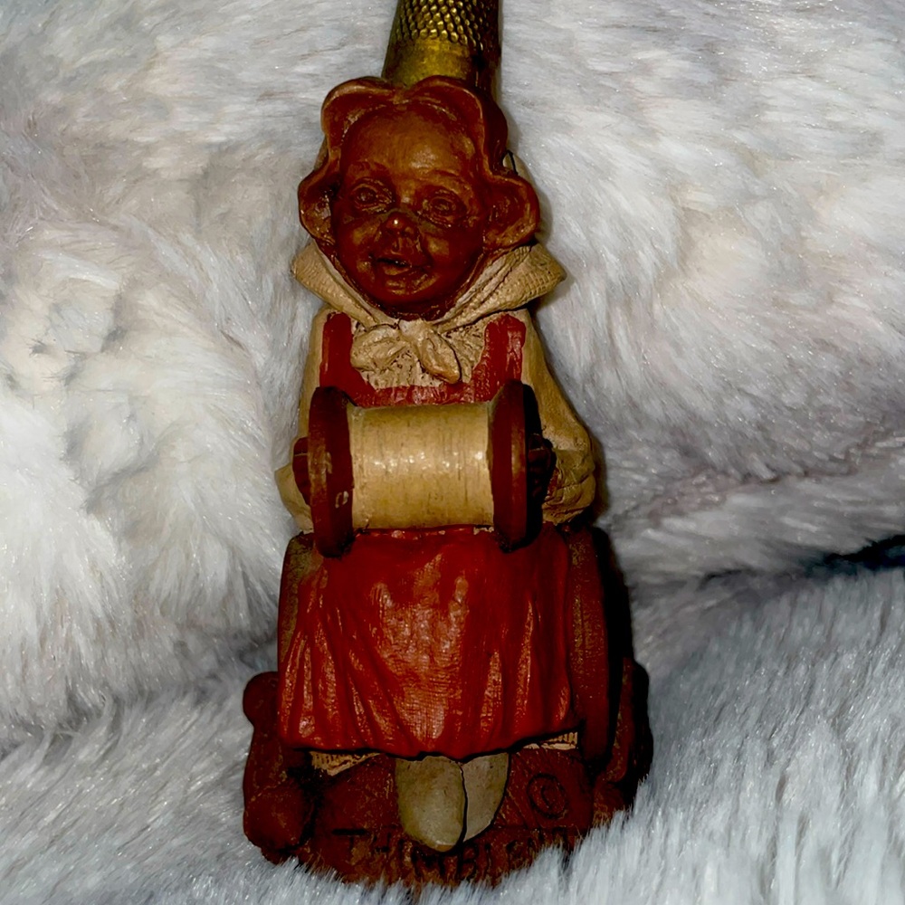 Tom Clark figurine gnome elf SIGNED sculpture